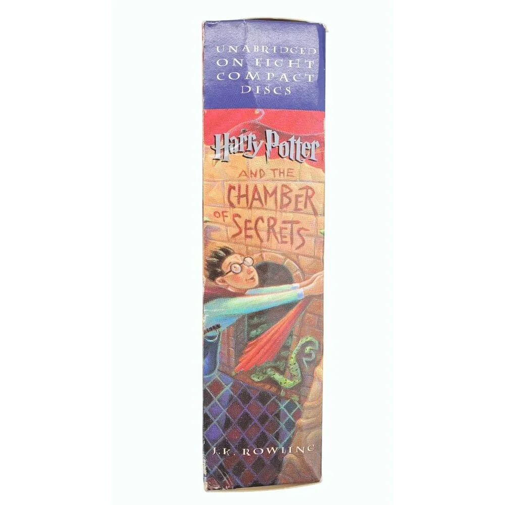 Harry Potter Chamber Of Secrets Audiobook Unabridged 8 Compact Disc Rowling 1999 - Picture 2 of 11
